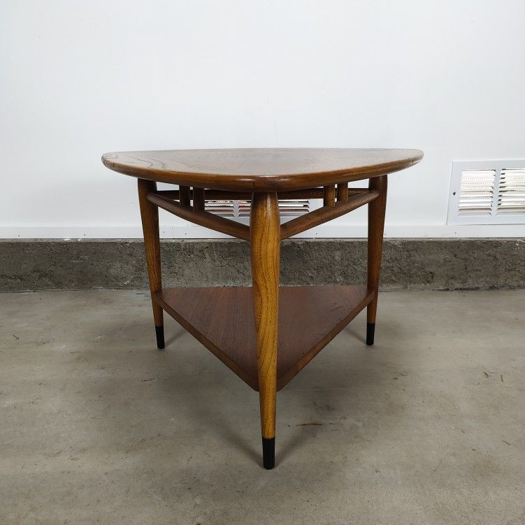 Vintage Mid Century Lane Guitar Pick Side End Table