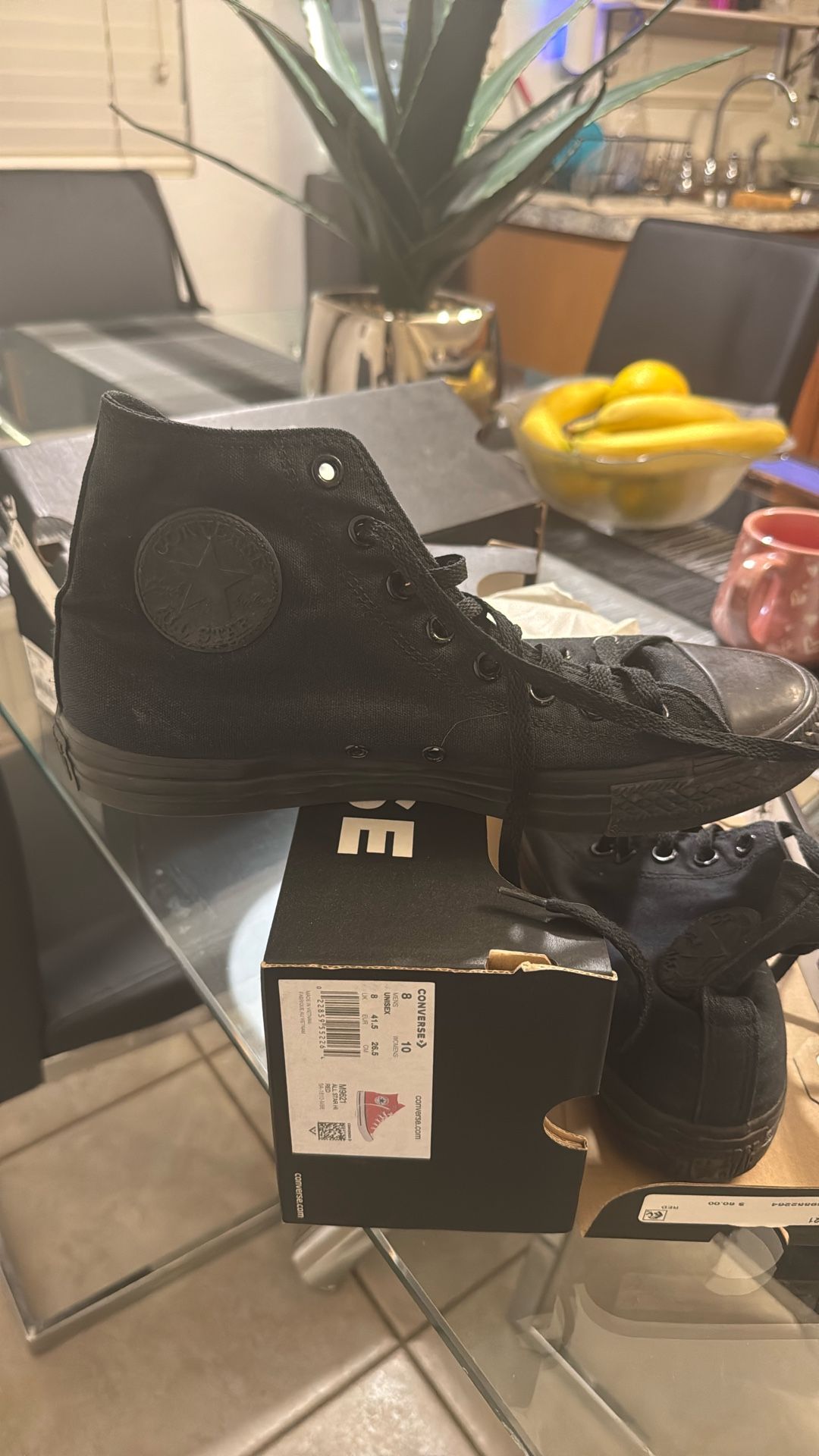 Black Chuck Taylors Converse