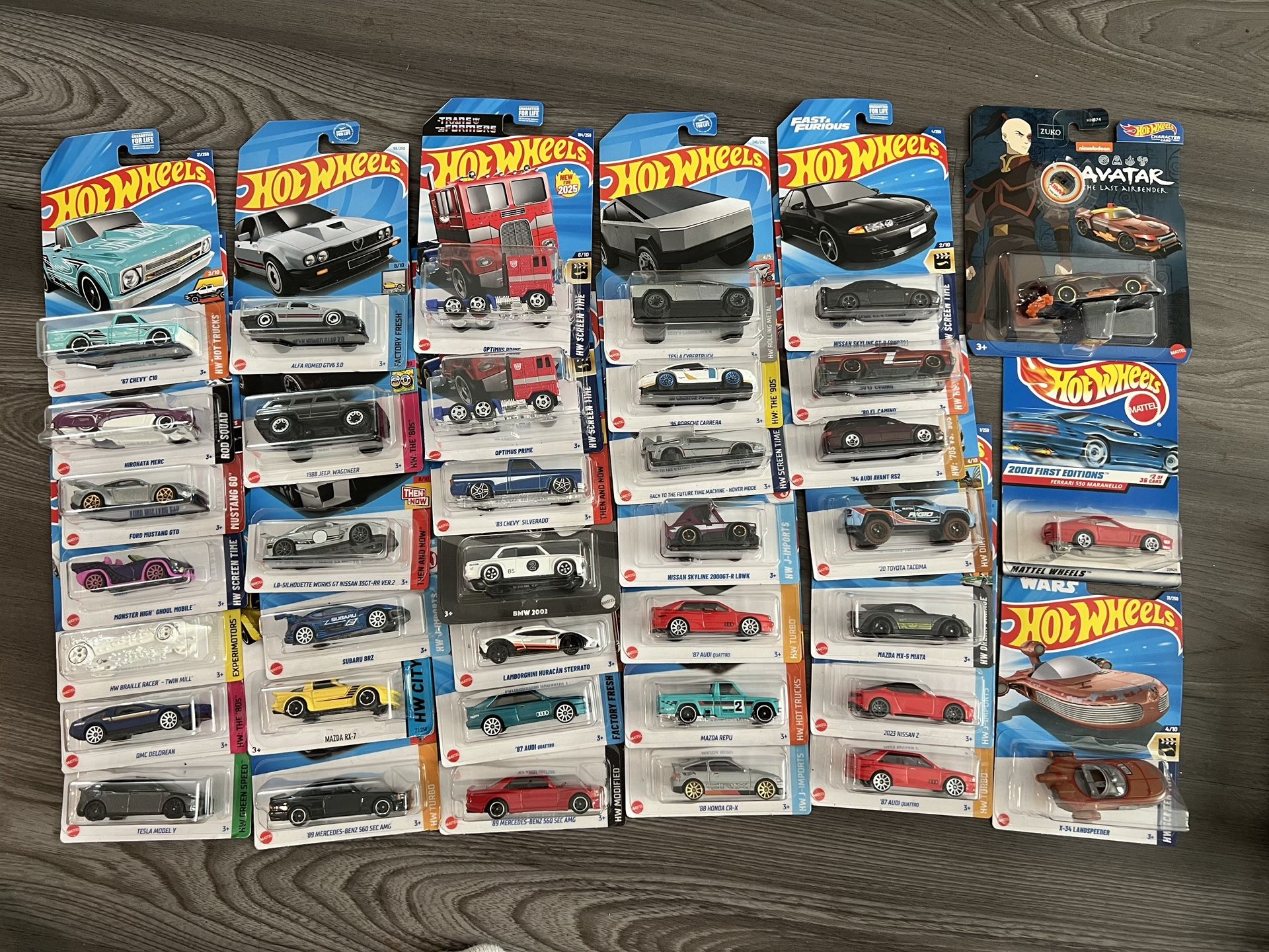 Hot Wheel Car Lot