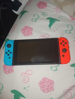 Nintendo switch with case