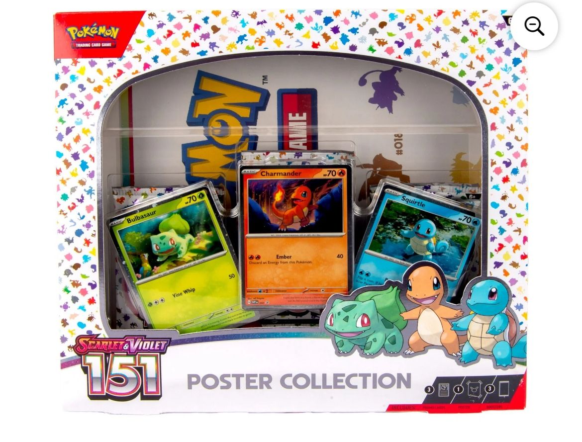 Pokémon TCG: Scarlet & Violet 151 Poster Collection Sealed