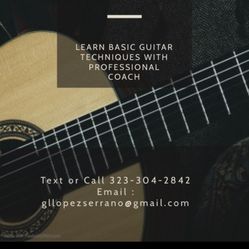 Guitar lessons