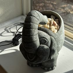 Elephant Concrete Fountain