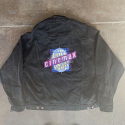 Vintage Levi’s Denim Jacket HBO “If You Like Cinemax Movies” Large Prime Time