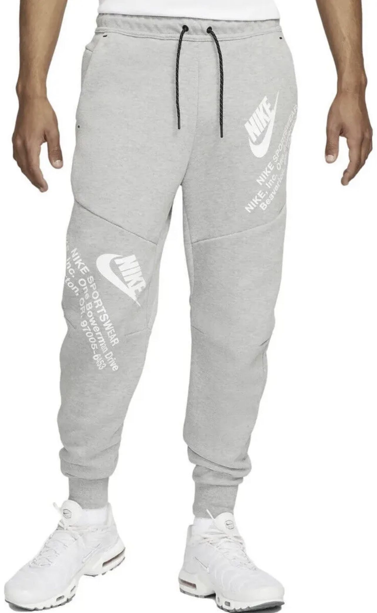 Size 2XL Nike Tech Fleece Pants Joggers AOP New Grey