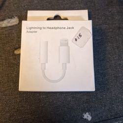 Lightening To Headphone Jack