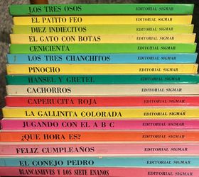 Vintage Spanish Childrenβs Book Collection