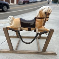 Vintage “Wonder Mare” Rocking Horse