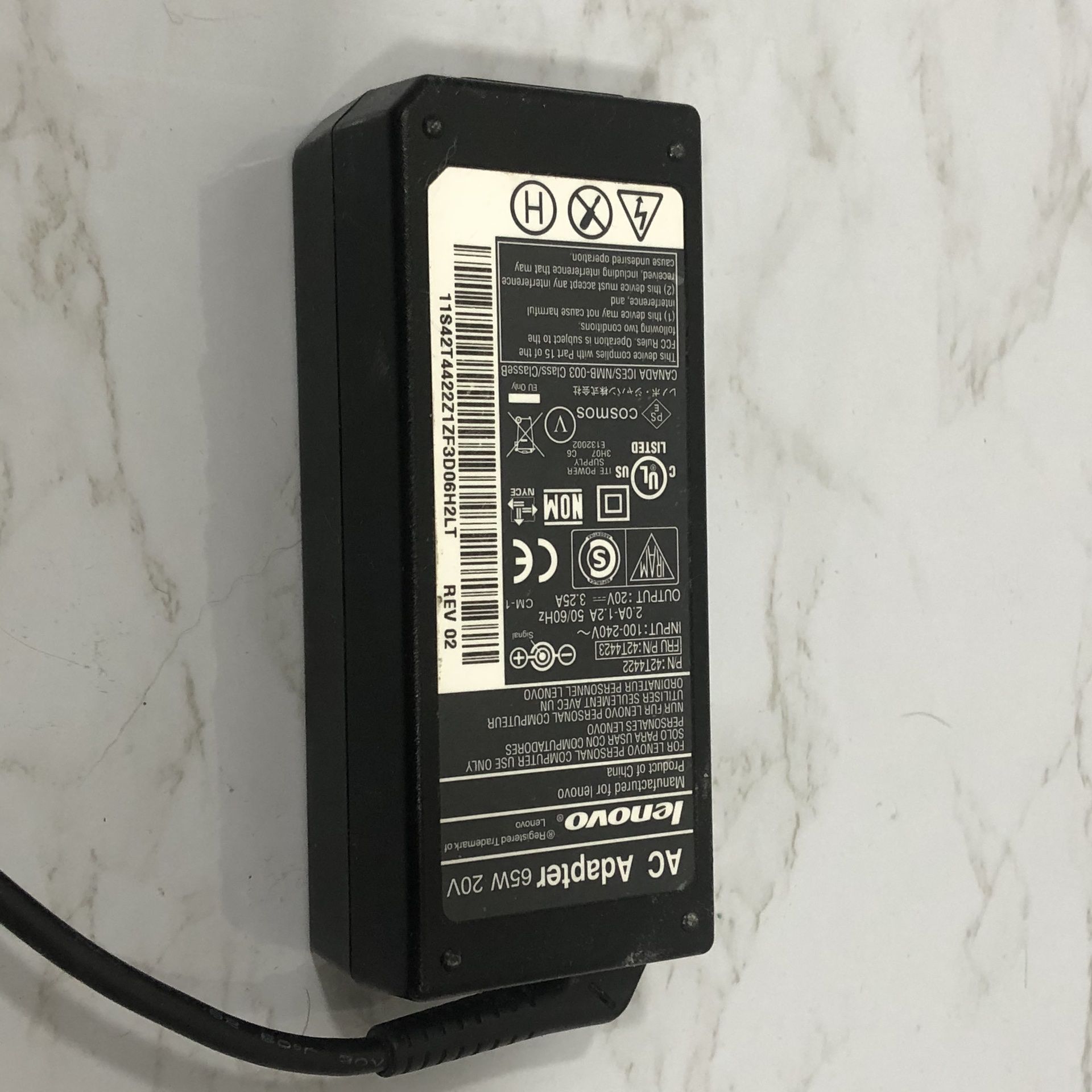 Lenovo Laptop Charger