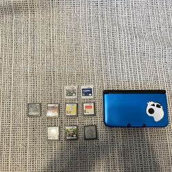 Nintendo 3DS XL(For Parts) With 9 Games