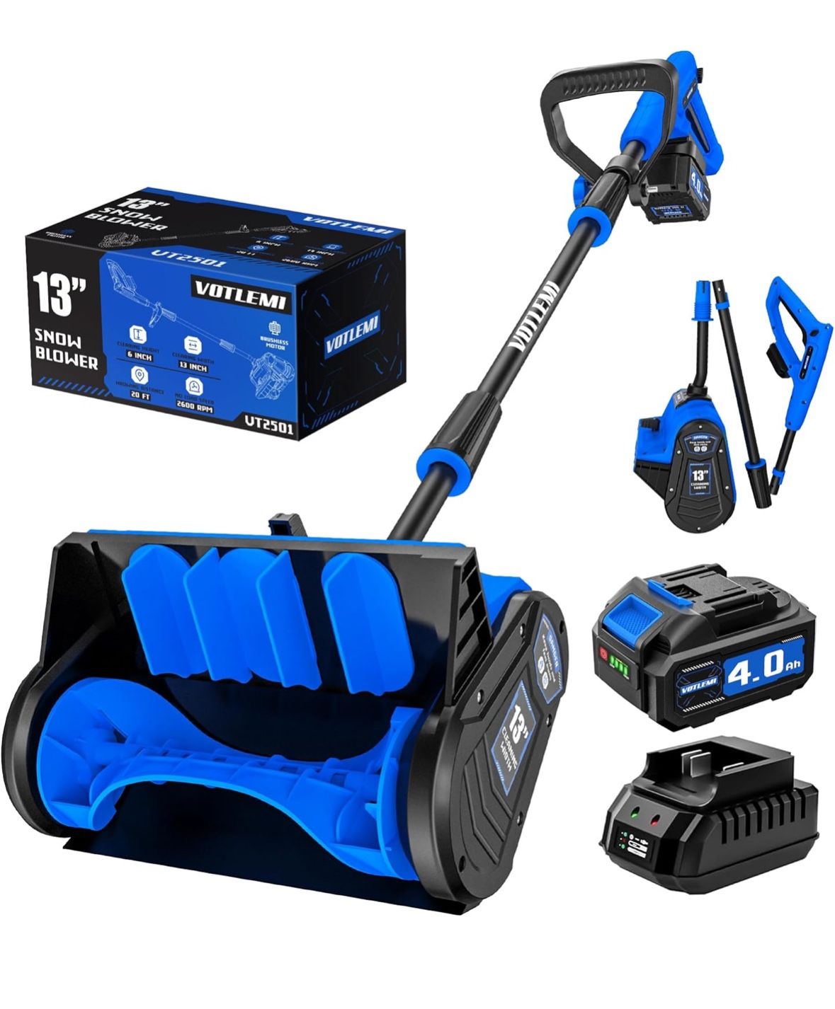40V Cordless Snow Shovel