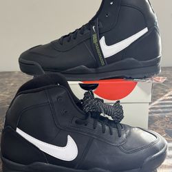 NEW Stussy X Nike Air Baltoro Black White HV0484-001 Men's Size 11.5 