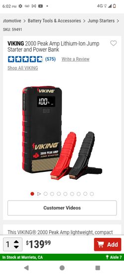 Portable battery pack and car jumper new