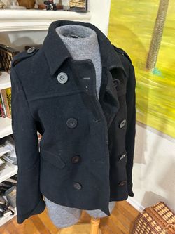 Jlo jennifer lopez black jacket sz large read info