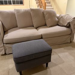 IKEA GRÖNLID Couch Sofa (FREE new cover set) sofabed