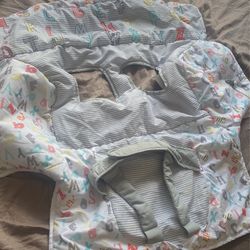 $6Portable Shopping Cart/highchair Cover