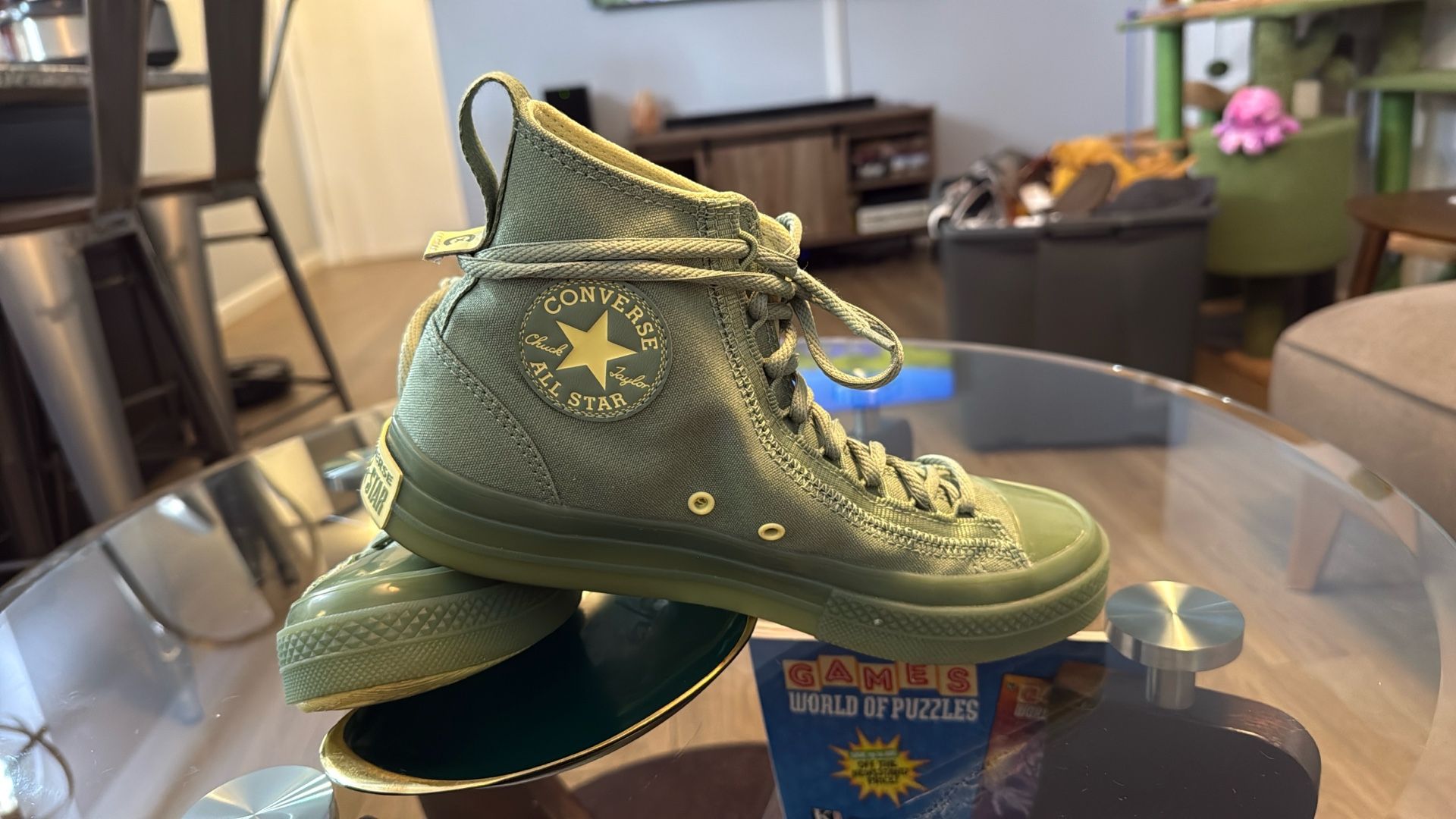 Chuck Taylor All Star CX EXP2, nearly new, m7/w9, green