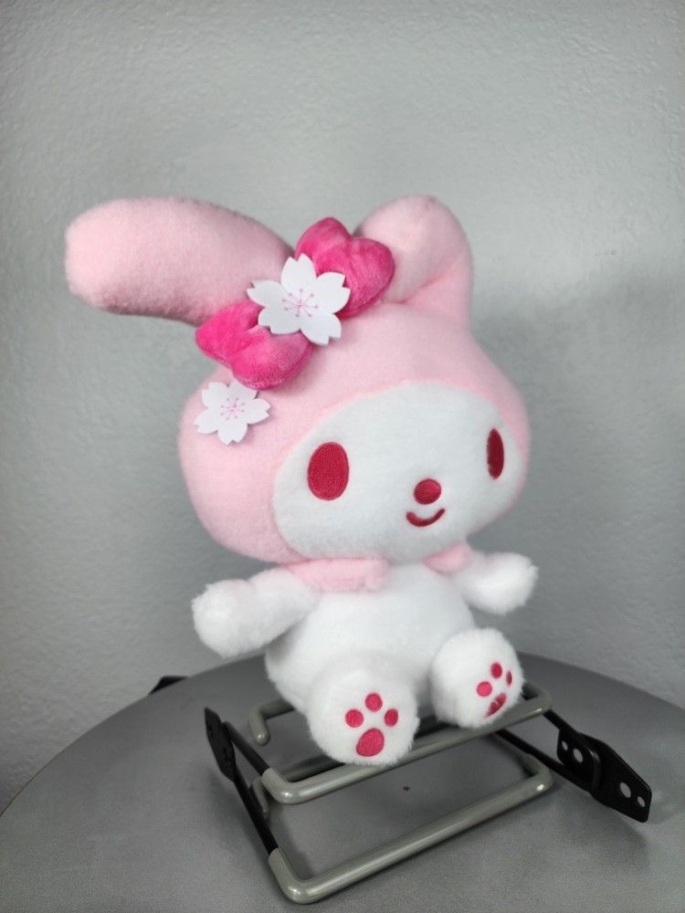 13" Sanrio Pink Hello Kitty My Melody Sakura Plush