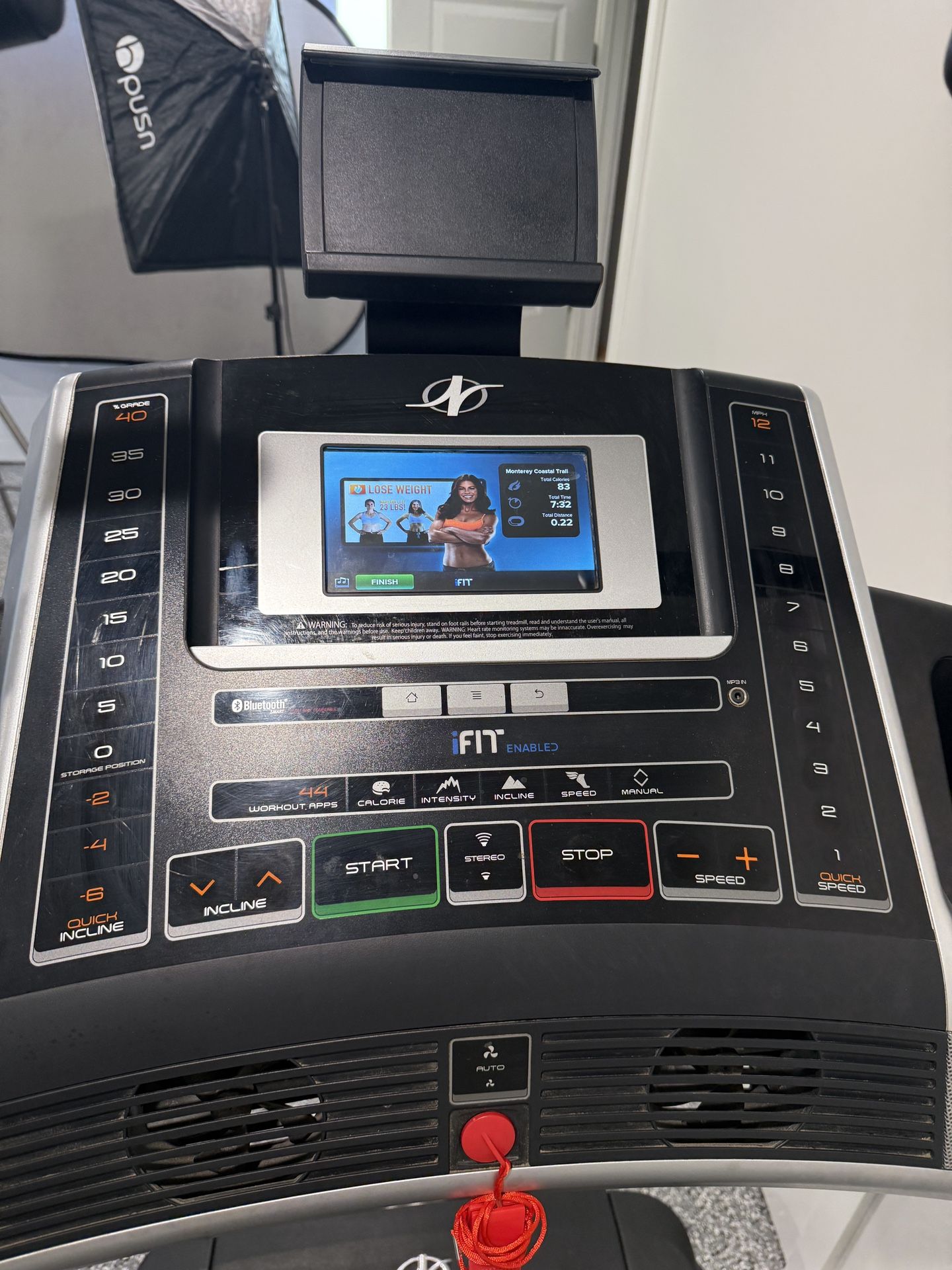 Nordictrack X9i 40% Incline