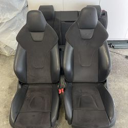 Audi S5 B8.5 Seats Leather/alcantara Clean 