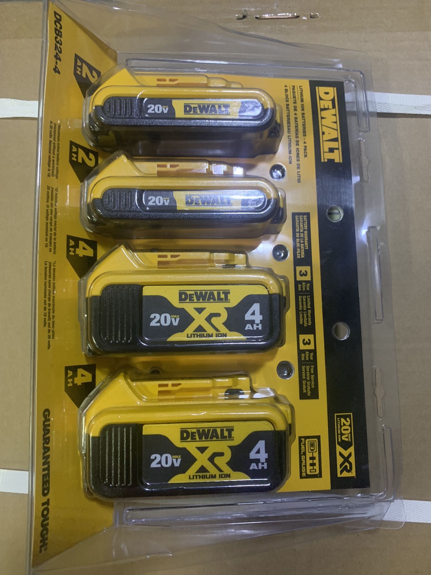 DEwalt Battery Back