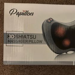 Papillon Shiatsu Massager Pillow 