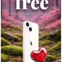 Free iPhone 13 With Purchase Of A Month Of Service 