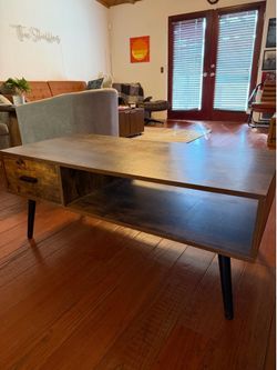 Mid century coffee table