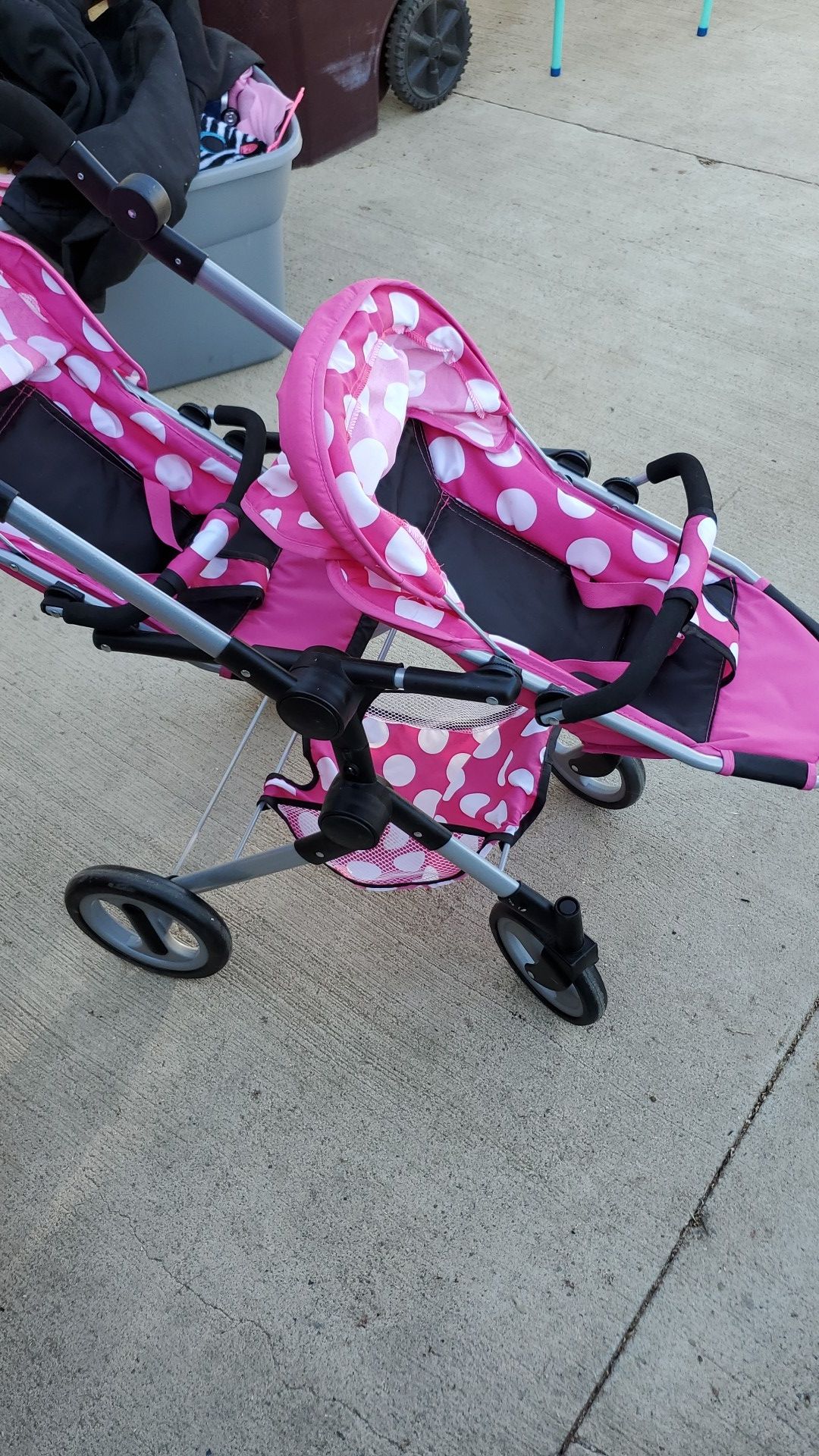 Lissie dolls double doll stroller