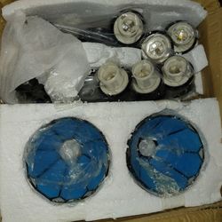 (Niushi Lighting) Sky Blue Chandlier