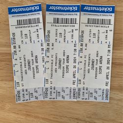 JOURNEY & TOTO TICKETS  Friday 26 APR