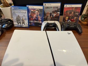 PlayStation 5 Console Bundle with Games and Controllers