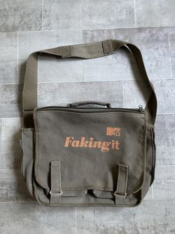 Vintage MTV Crossbody Messenger Bag
