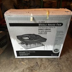 24-Inch Whole House Fan