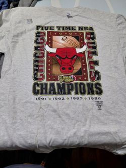 Brand New- Vintage 90's Bulls Championship T- Shirt