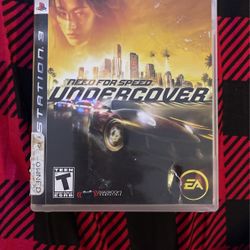  Need For Speed Undercover Play Station 3, 2008