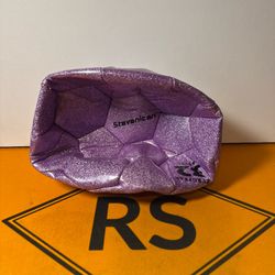 European 32 Panel Purple Glitter Soccer Ball