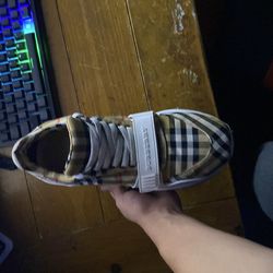Regis Check Trainer Sneakers