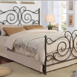 NEW QUEEN BED FRAME MATTRES SOLD SEPARATELY BOXSPRING REQUIRED ☎️ 1714586,2564