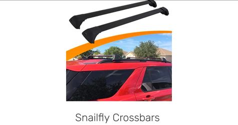 Snailfly Black Roof Rack Crossbars explorer 2020-2026