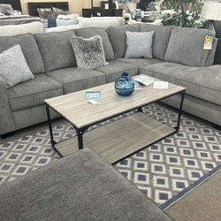 sectional with chaise 899.00