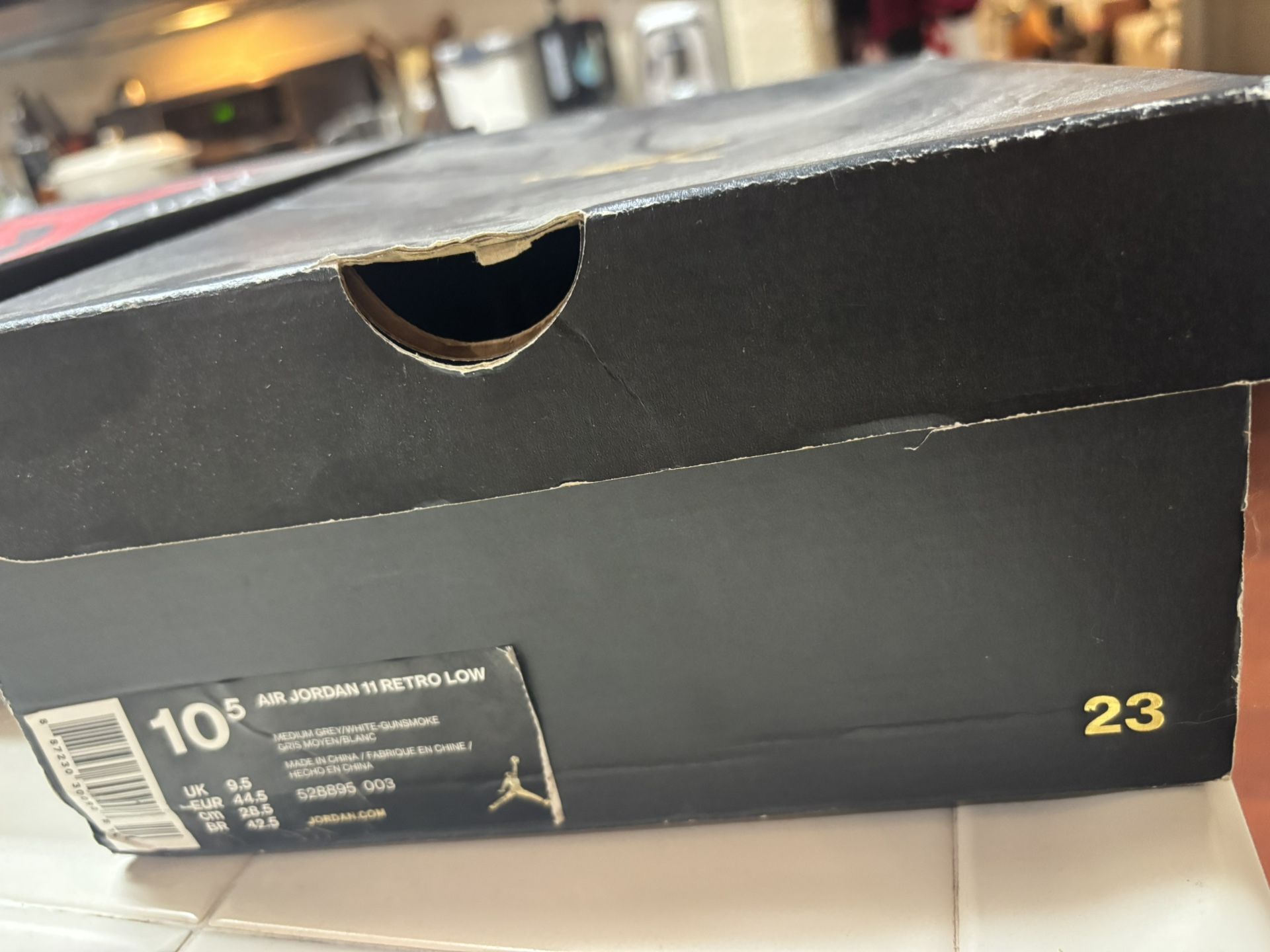 Cool Grey Jordan 11 Low’s