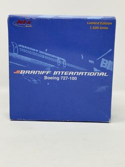 Jet-X 1/400 Braniff International Boeing 727-100 Blue Flying Colors