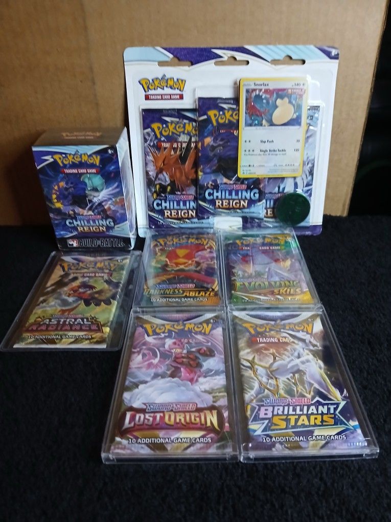 Pokémon Tcg Sword & Shield: Chilling Reign Booster Bundle +