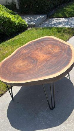 $400 real wood table