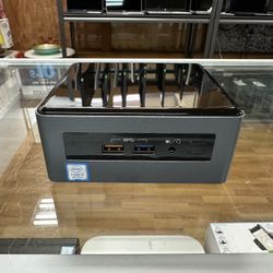 NUC Model NUC8CY mini desktop computer core i3-8th gen 8GB RAM 2 hard drives (128GB SSD & 1TB HDD)