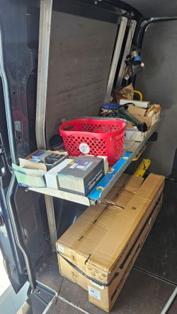 Aluminum Van shelves