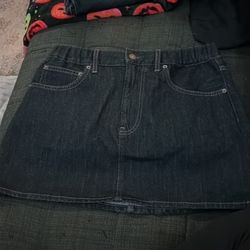 Denim skirt