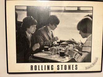 Rolling Stones Framed Poster