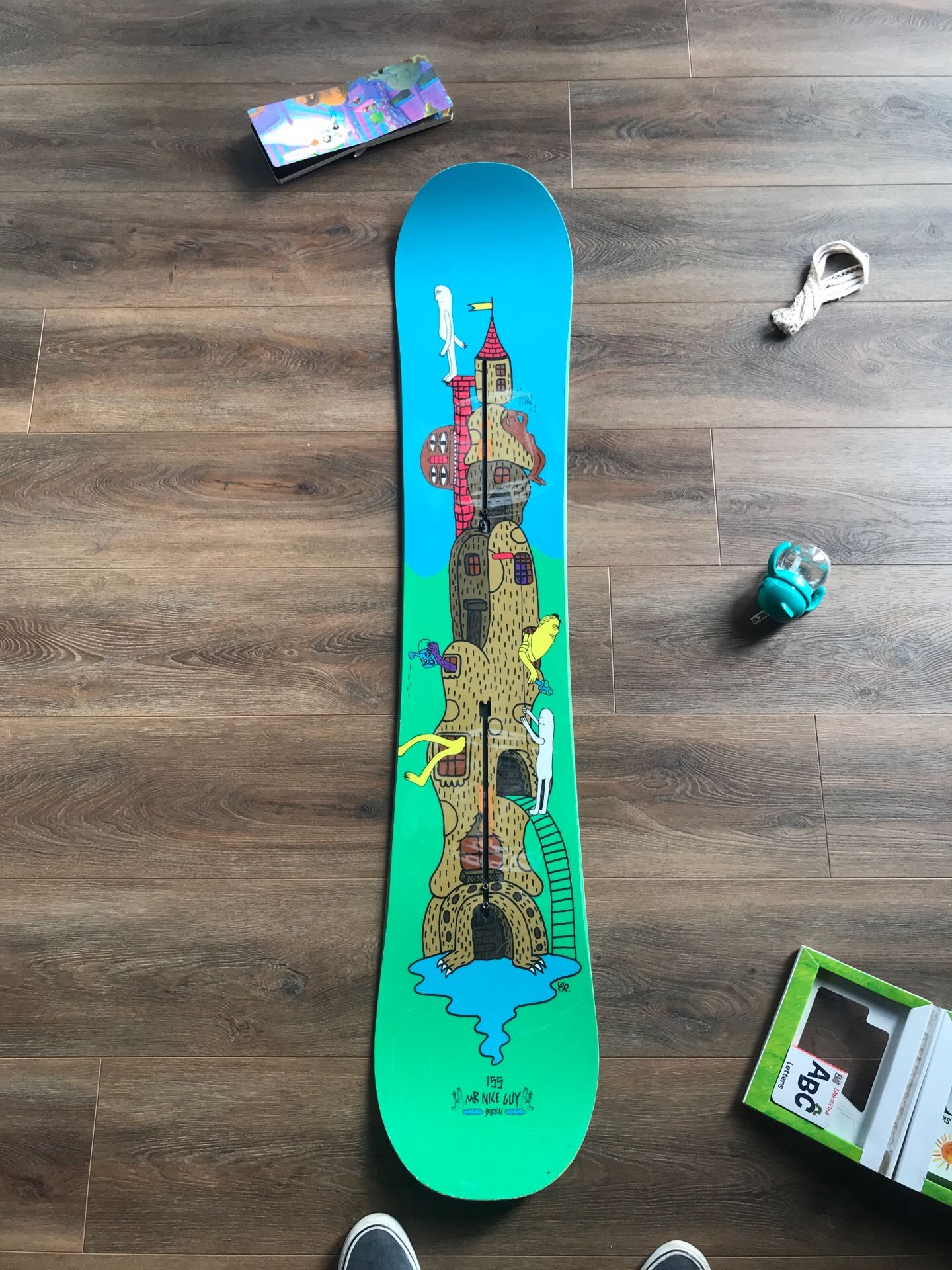 155 Burton Mr. Nice Guy Snowboard for Sale in Tahoe City, CA 155 Burton Mr. Nice Guy Snowboard for Sale in Tahoe City, CA